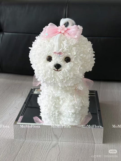 Preserved Flower Dolls-Dog