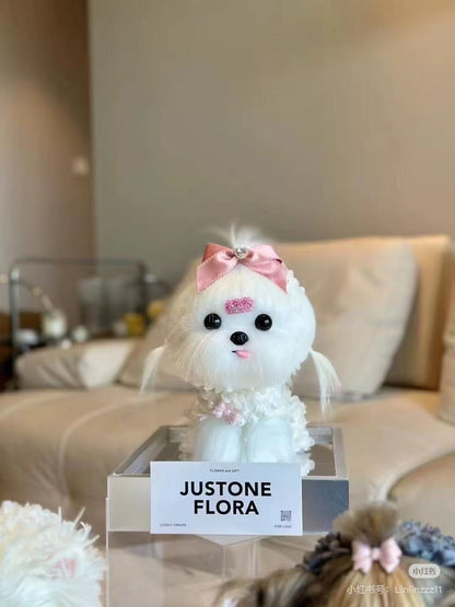 Preserved Flower Dolls-Dog