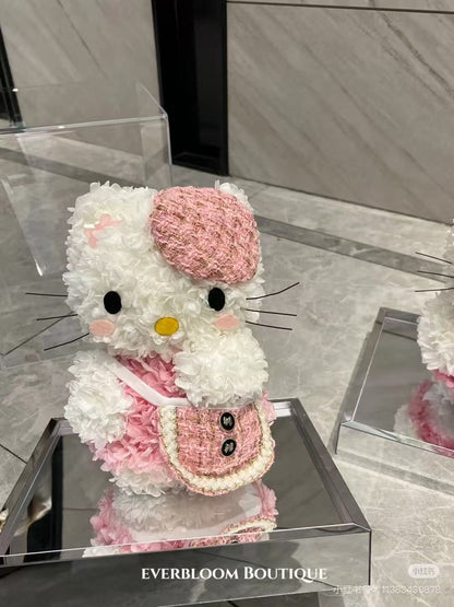 Preserved Flower Dolls-HelloKitty