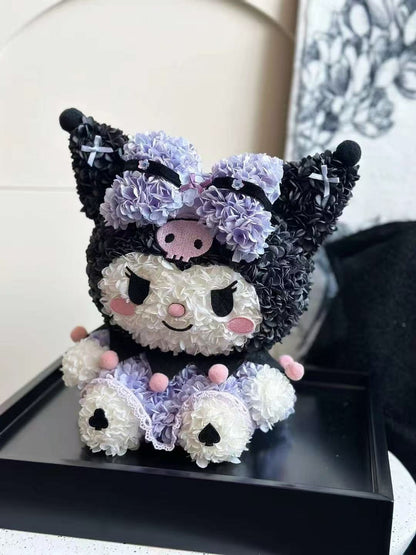 Preserved Flower Dolls-Kuromi