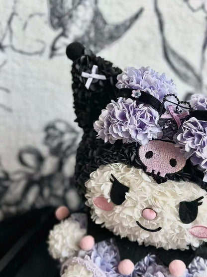 Preserved Flower Dolls-Kuromi