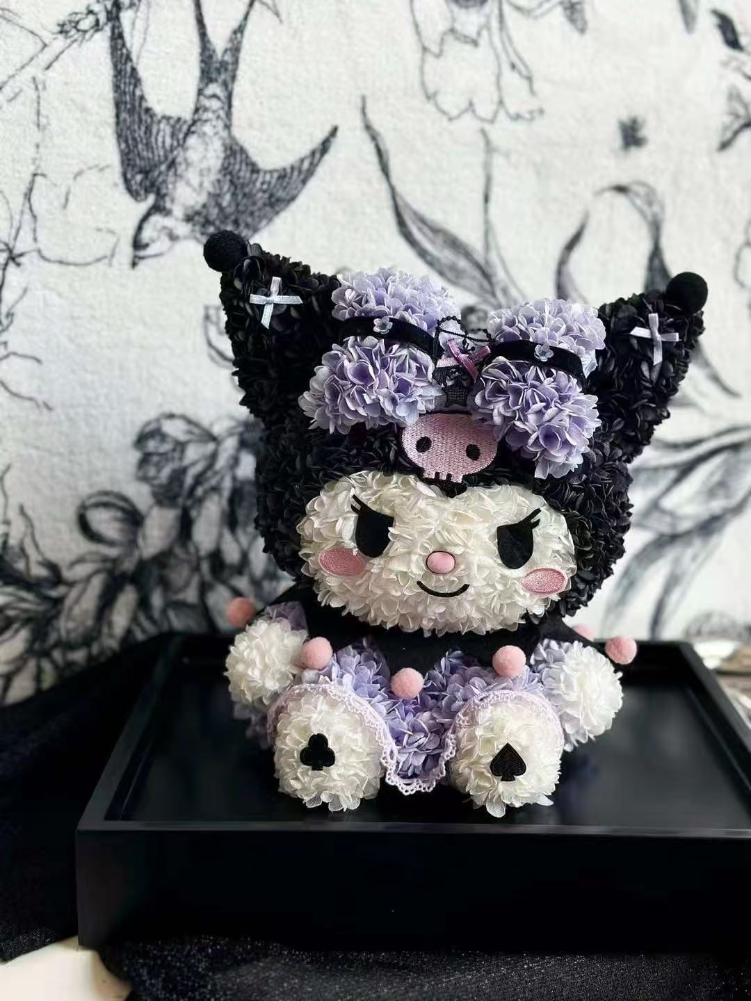 Preserved Flower Dolls-Kuromi