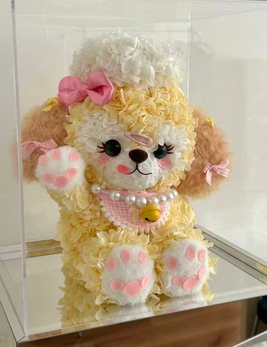 Preserved Flower Dolls-Dog