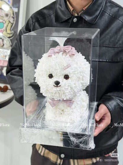 Preserved Flower Dolls-Dog