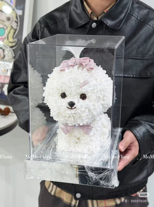 Preserved Flower Dolls-Dog