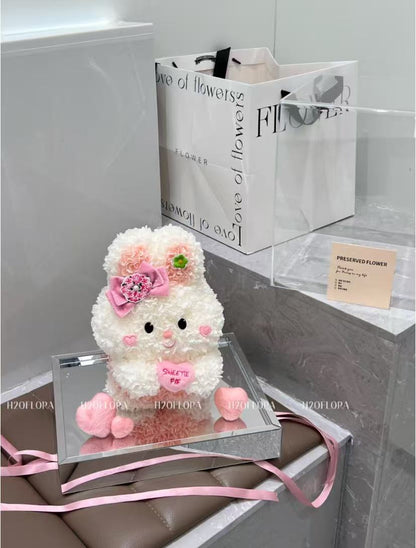 Preserved Flower Dolls-Rabbit