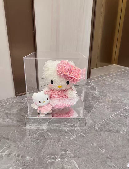 Preserved Flower Dolls-HelloKitty