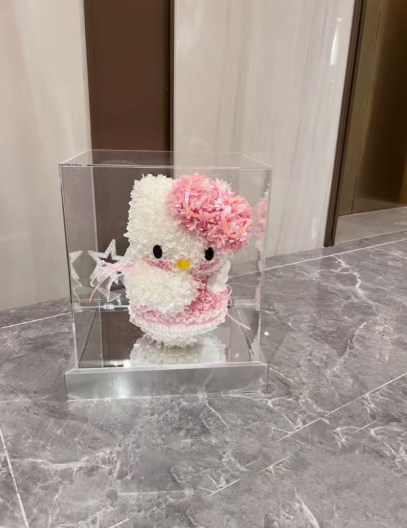 Preserved Flower Dolls-HelloKitty