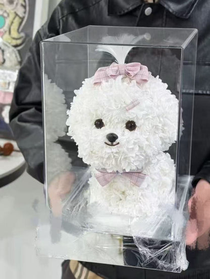 Preserved Flower Dolls-Dog