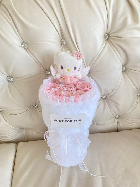 Preserved Flower HelloKitty Bouquet