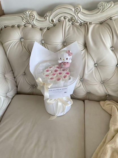 Preserved Flower HelloKitty Bouquet