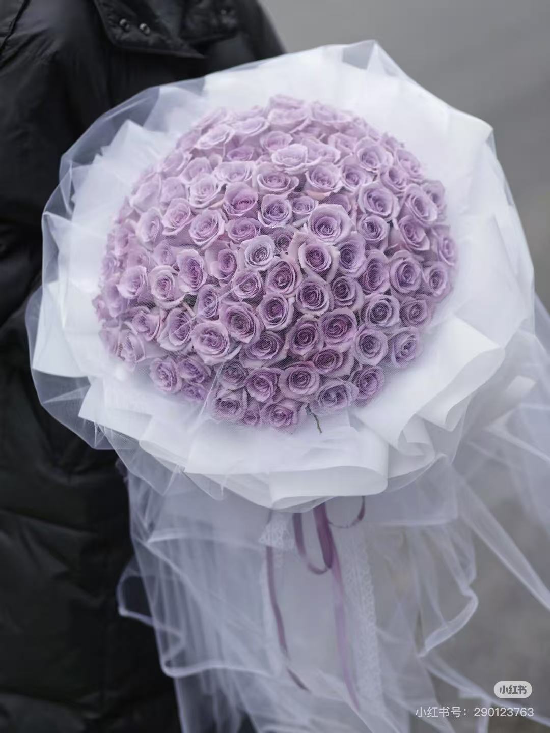 Pink Rose Bouquet - Hand-Tied Luxury Flowers for Birthday, Anniversary - Gift for Her