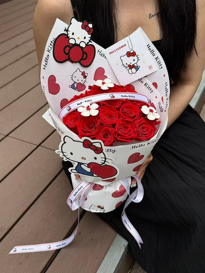 Preserved Rose Bouquet – HELLOKITTY