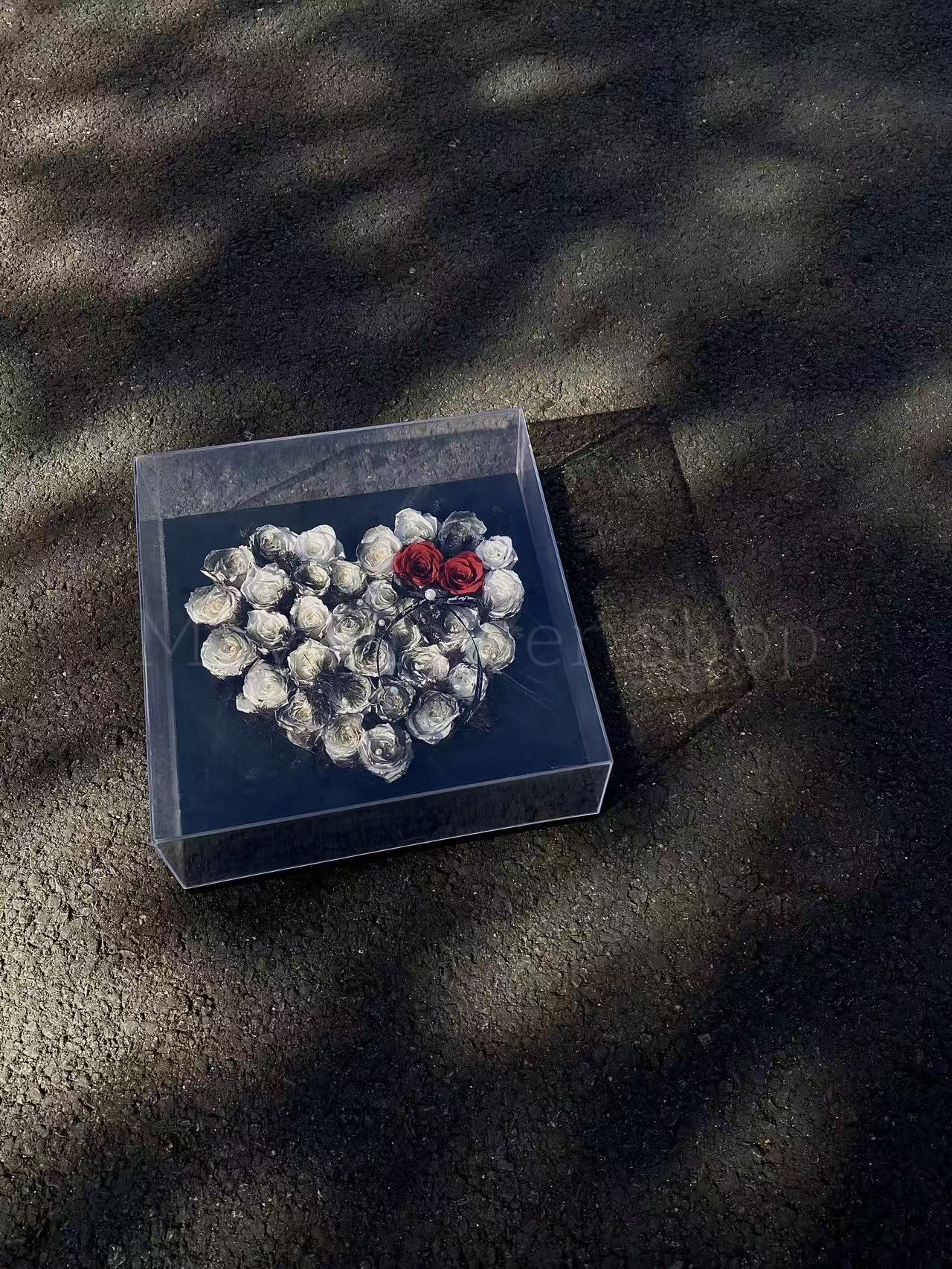 "The Eternal Heart" Luxury Preserved Rose Box