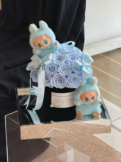 Preserved Rose Box- labubu