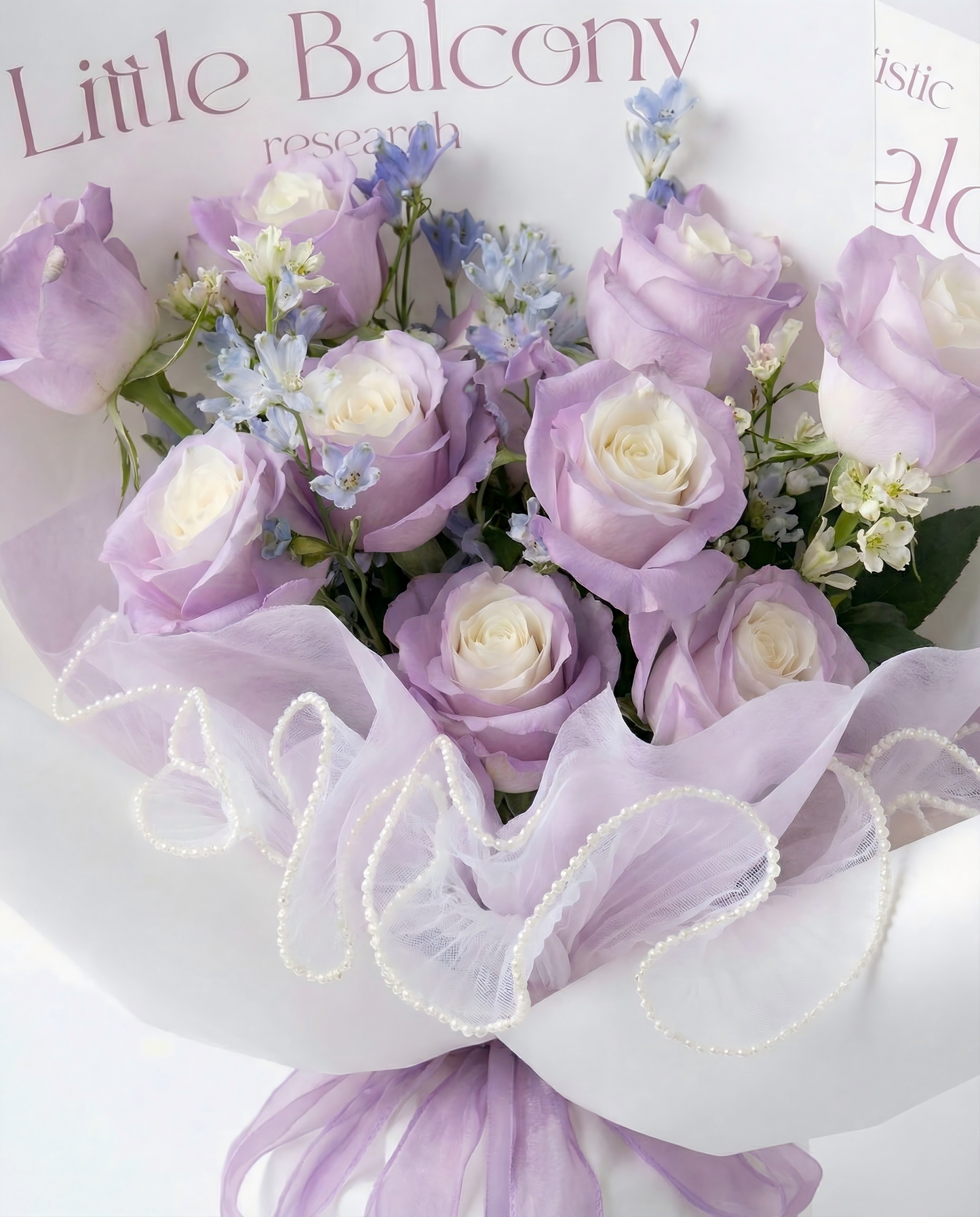 Romantic Purple Rose Bouquet for Anniversary & Birthday - Fresh Floral Delivery