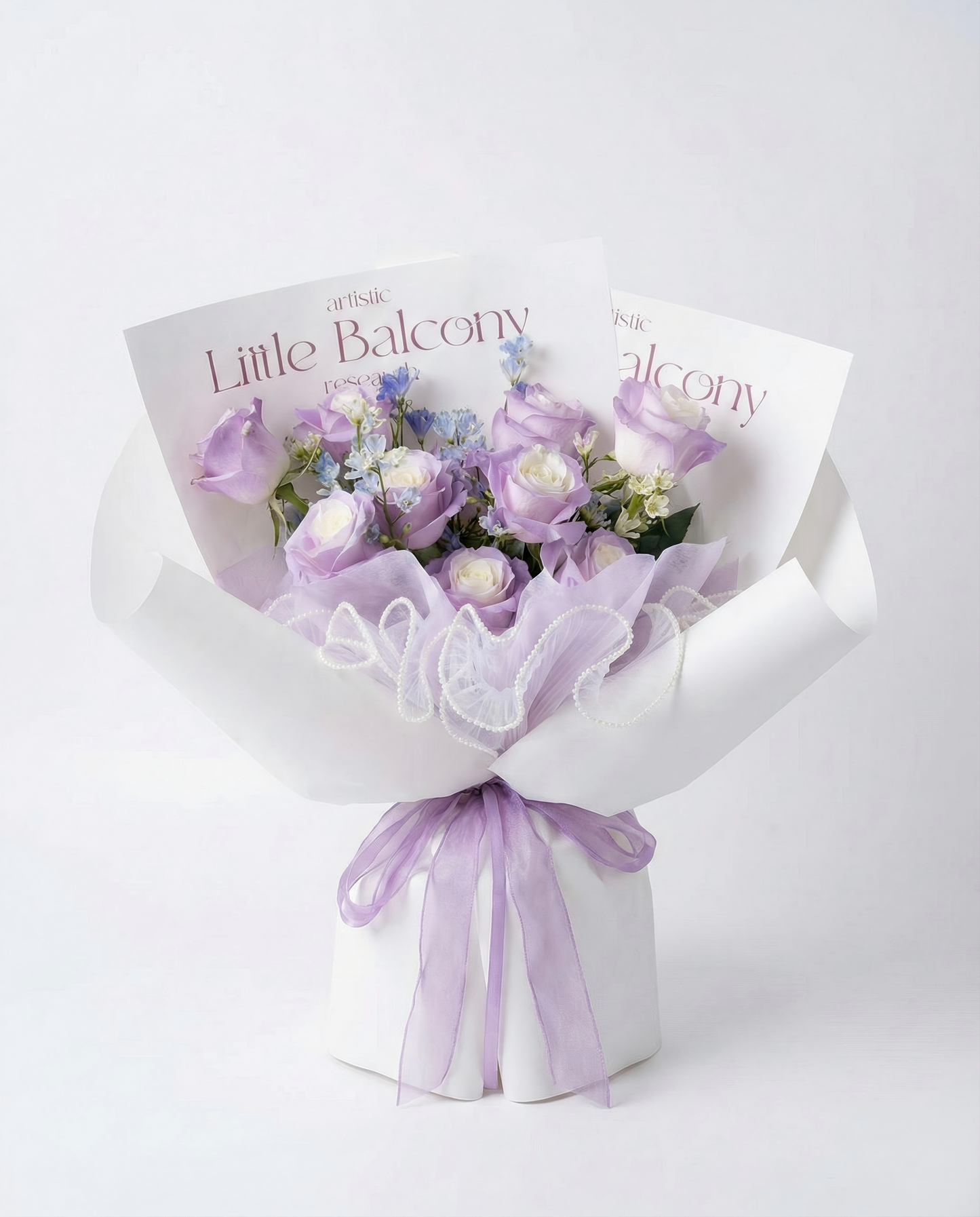 Romantic Purple Rose Bouquet for Anniversary & Birthday - Fresh Floral Delivery