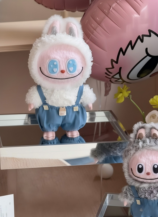 Handmade Preserved Flower LABUBU Plush – Unique Gift for Birthday & Valentine's Day