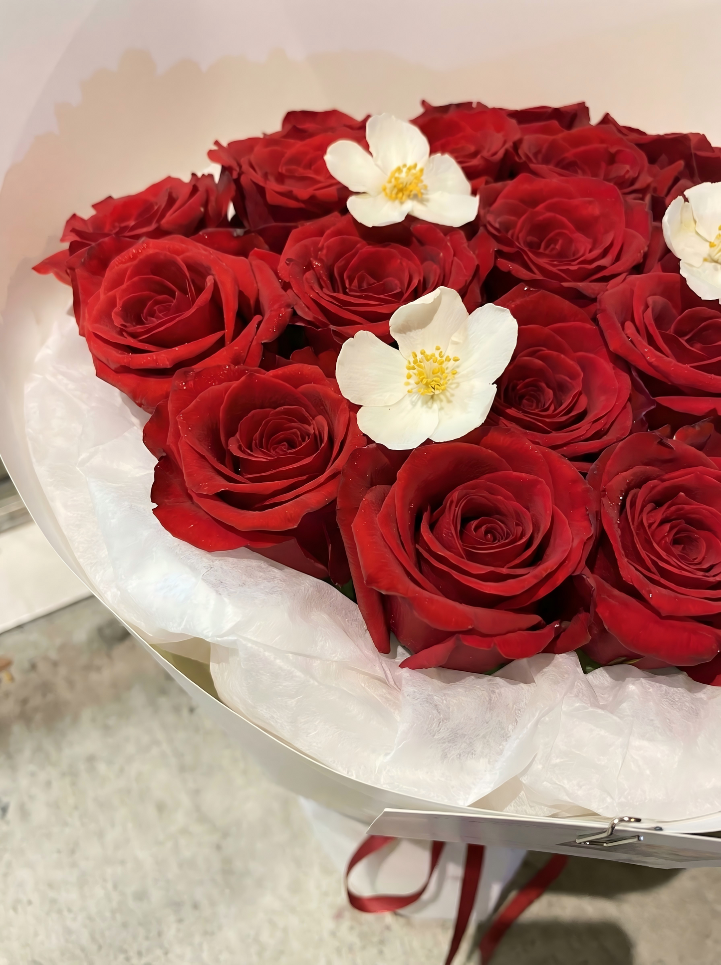 Elegant Preserved Red Rose Bouquet – Luxury Forever Flowers for Timeless Gifts